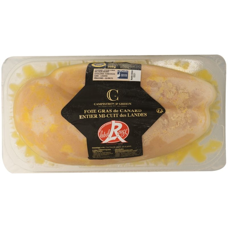 Foie gras de canard entier mi-cuit - Réseau Krill