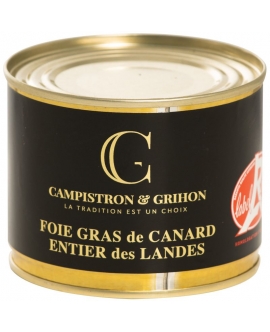 Foie gras de canard entier 190 g - LABEL ROUGE