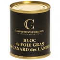 Bloc de foie gras de canard 130 g