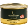 Confit de canard - 1/2 canard - 1200 g - LABEL ROUGE