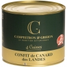 Confit de canard - 4 cuisses - 1800 g - LABEL ROUGE