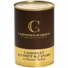 Cassoulet au confit de canard et haricots Tarbais 900 g