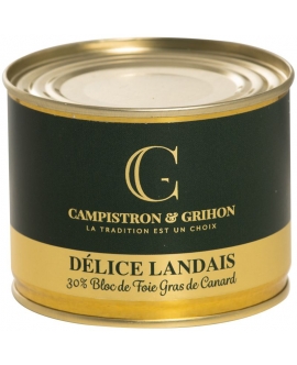 Délice landais au foie gras de canard (30%) - 190 g