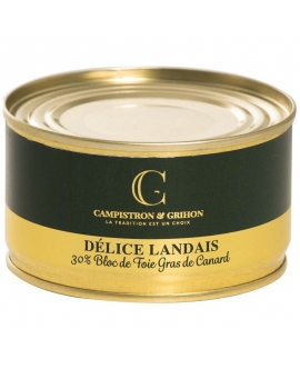 Délice landais au foie gras de canard (30%) - 125 g