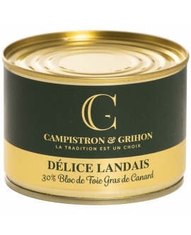 Délice landais au foie gras de canard (30%) - 250 g