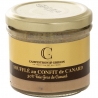 Soufflé au confit de canard (30% foie gras) - 80 g