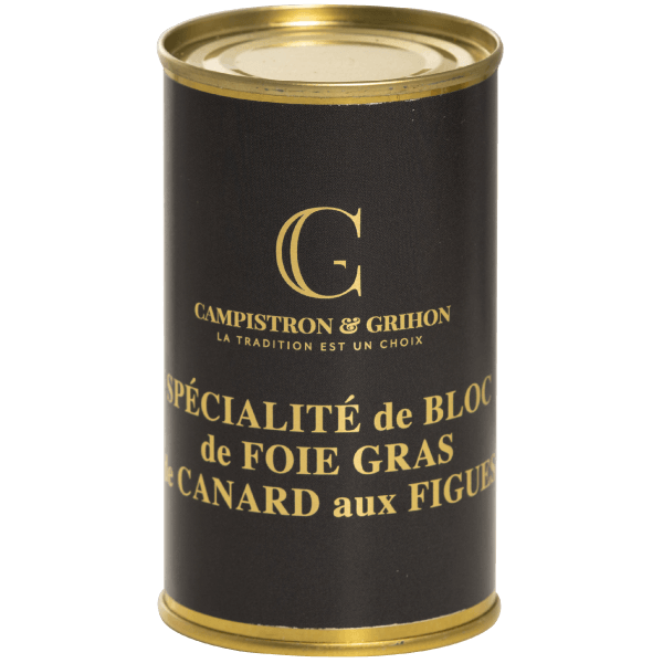Bloc de Foie Gras de Canard aux Figues - 200g