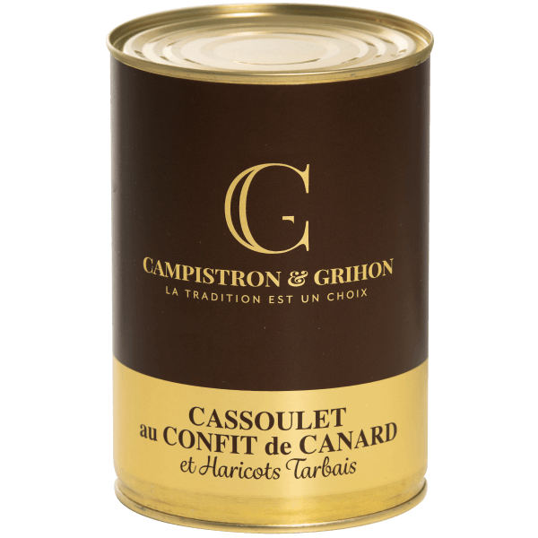 Cassoulet au Confit de Canard et Haricots Tarbais - 900g