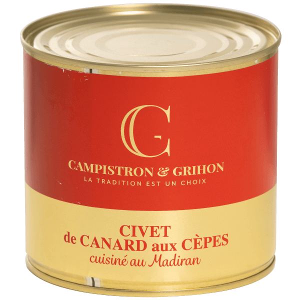Civet de Canard aux Cèpes - 500g