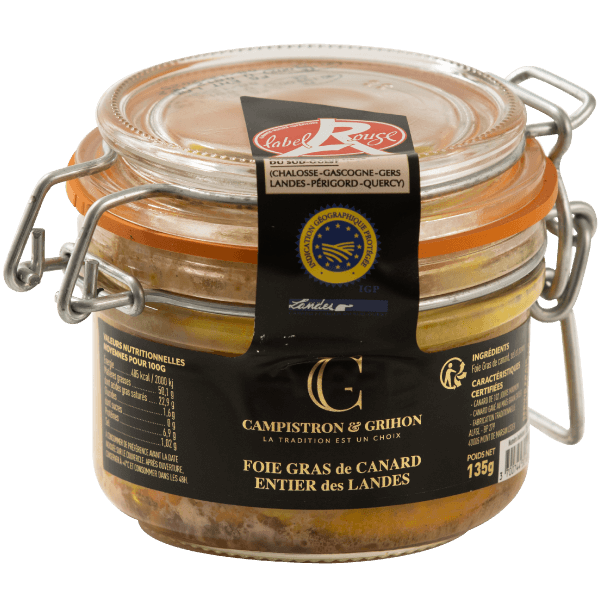 Foie Gras de Canard entier - 135g