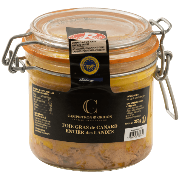 Foie Gras de Canard entier - 350g