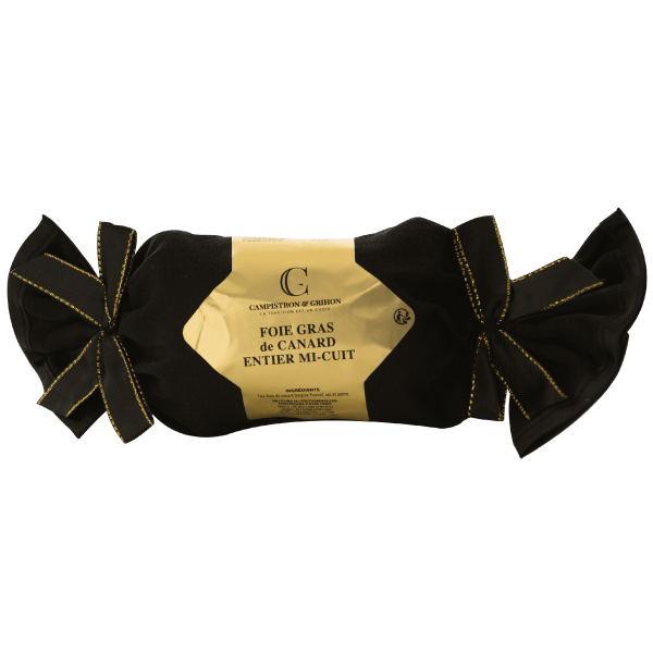 Foie Gras de Canard entier mi-cuit - Façon torchon 250g