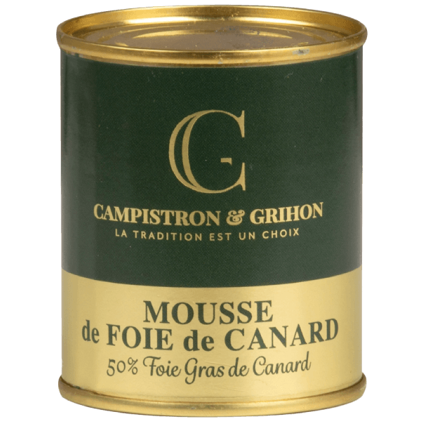 Mousse de Foie Gras de Canard (50% Foie Gras) - 130g