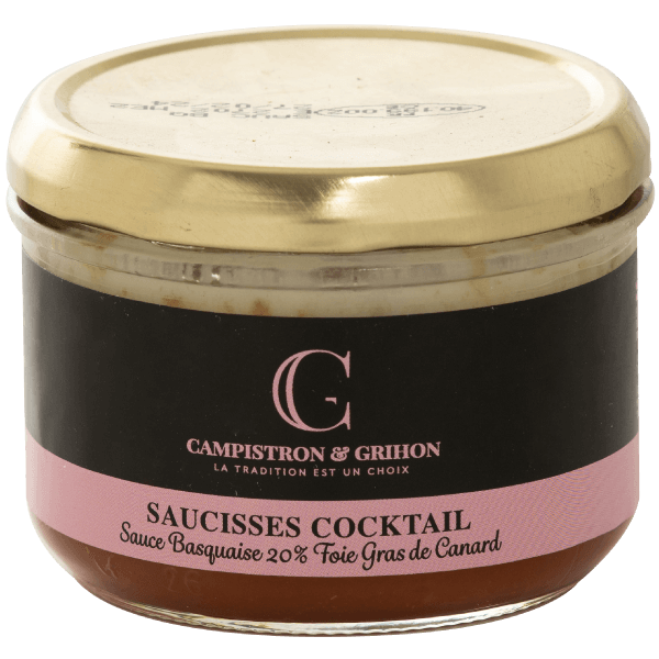 Saucisses Cocktail à la Sauce Basquaise - 180g